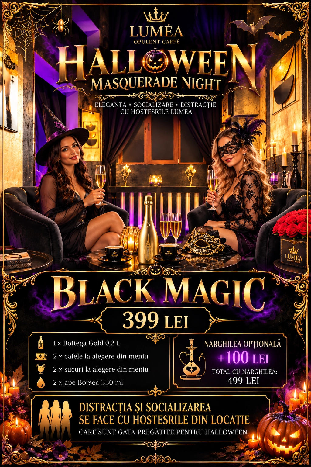 Black Magic — Halloween Masquerade Night